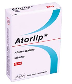 Generic Lipitor 40MG 10TAB, ATORVASTATINA